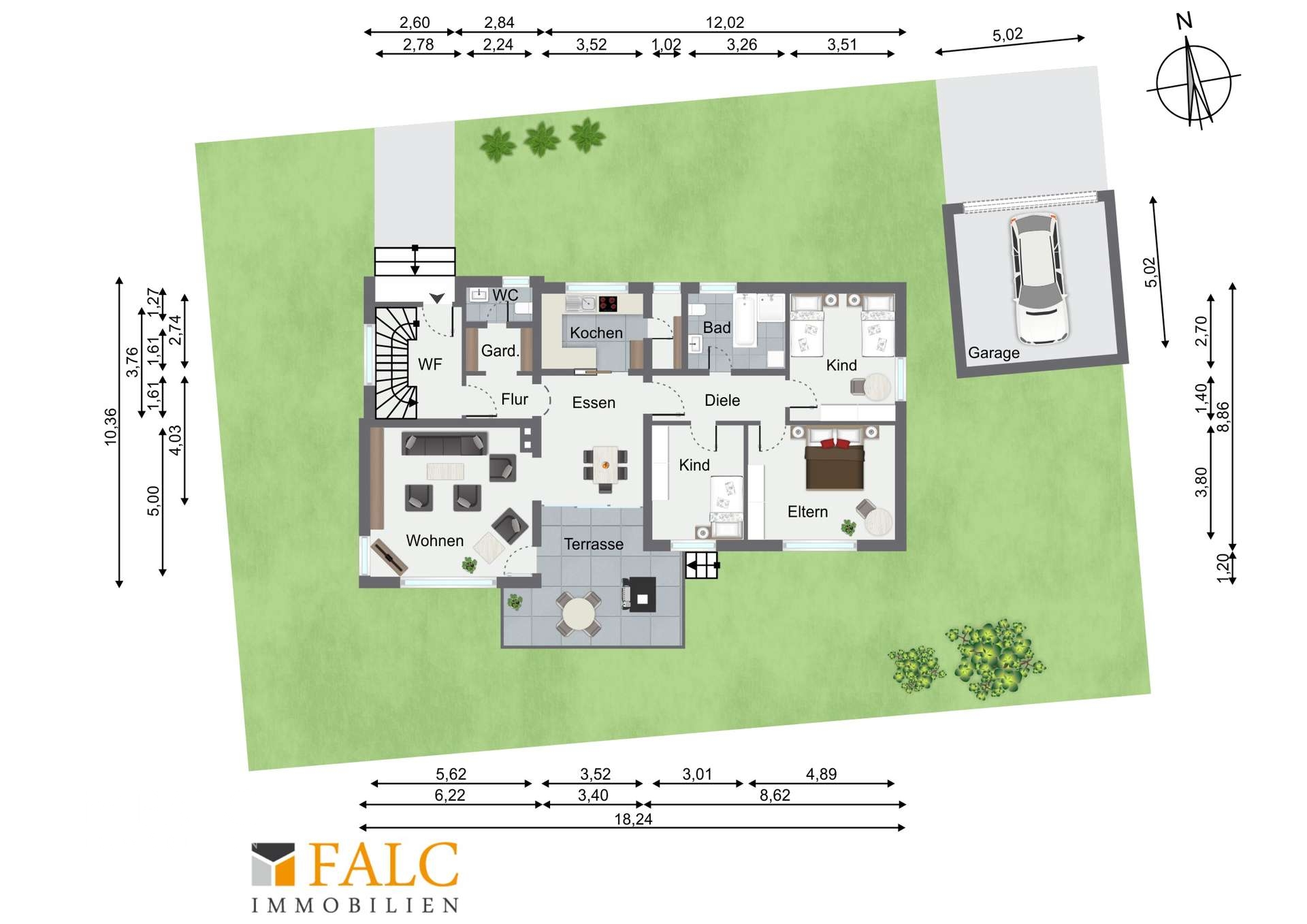 Grundriss Erdgeschoss